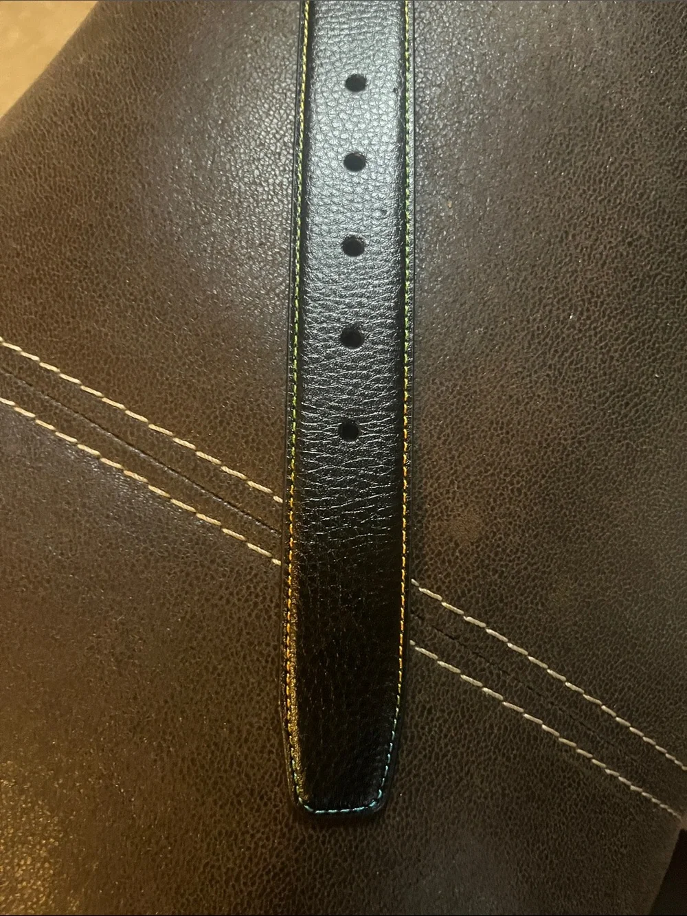 Robert Graham black leather